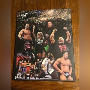 WWF Superstar wooden photo